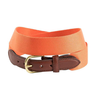 Barrons-Hunter Orange Wide Belgian Surcingle Belt