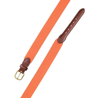 Barrons-Hunter Orange Wide Belgian Surcingle Belt