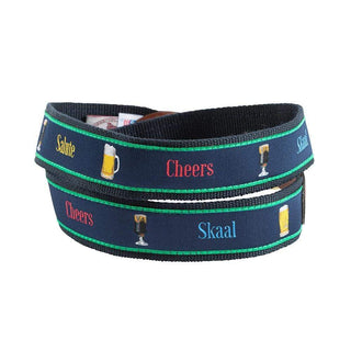 Barrons-Hunter "Salute, Cheers, Skaal" Quote Belt