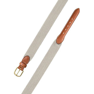 Barrons-Hunter Tan & White Wide Belgian Surcingle Belt