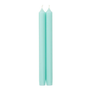 Caspari Straight Taper 10" Candles in Aqua - 2 Candles Per Package CA63.2