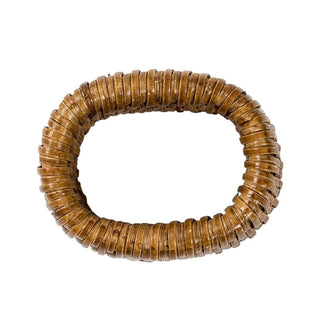 Caspari Rattan Napkin Ring in Dark Natural - 1 Each HN01