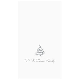 Personalization by Caspari Christmas Motif Personalized Guest Towel Napkins NUTCRACKERGUEST-PL