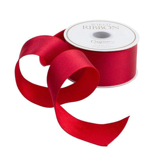 Caspari Red Reversible Wired Ribbon - 6 Yard Spool R942