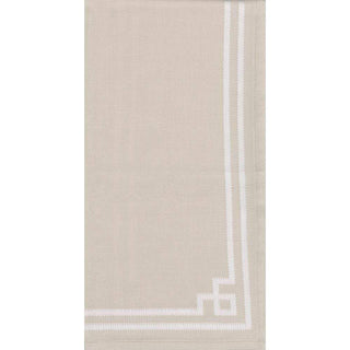 Caspari Rive Gauche Cotton Tea Towel in Natural - 1 Each TT100